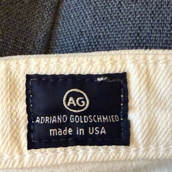 NWOT AG The Legging Ankle Supper Skinny White Jean. Size 30R. - Picture 14 of 15